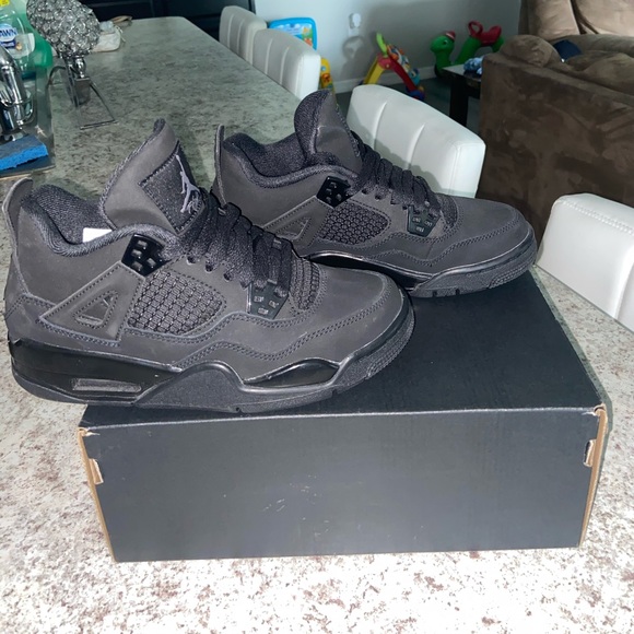 Air jordan 4 retro Black Graphite - Picture 3 of 5